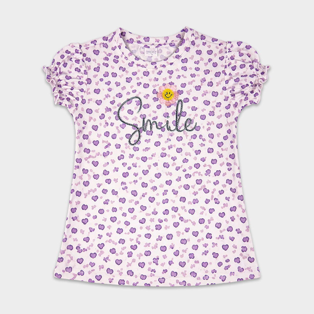 Girls Light Purple T-Shirt