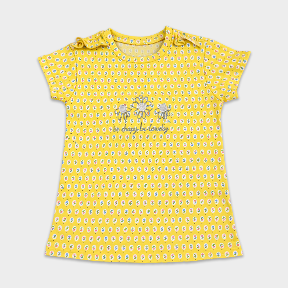 Girls Yellow T-Shirt