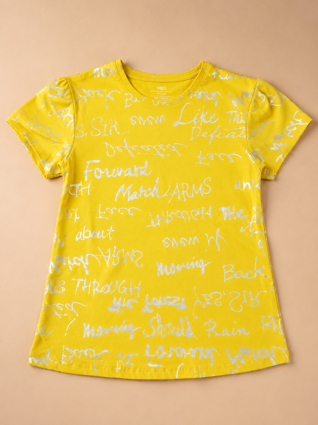 Sunshine Script Girls Graphic T-Shirt