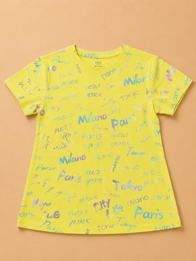 City Explorer Kids Graphic T-Shirt-1