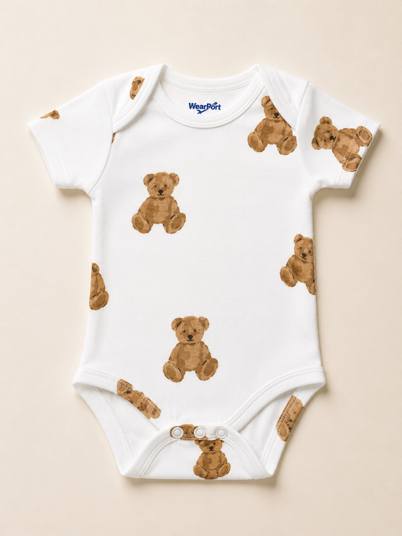 Teddy Bear Bodysuit-1