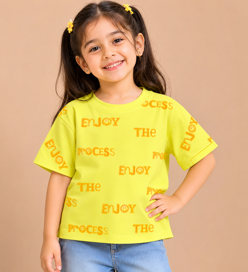 Enjoy The Process Graphic T-Shirt-2