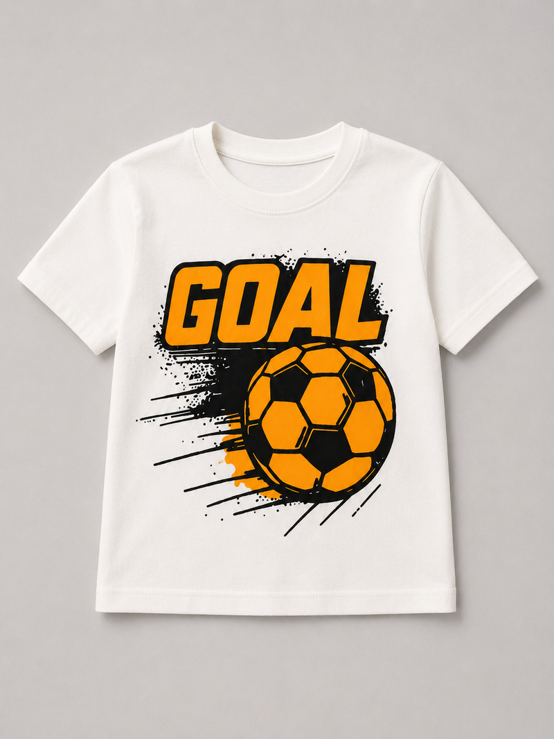 Goal Graphic Kids T-Shirt-1