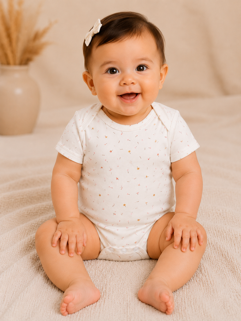 Petite Blossom Baby Bodysuit-2