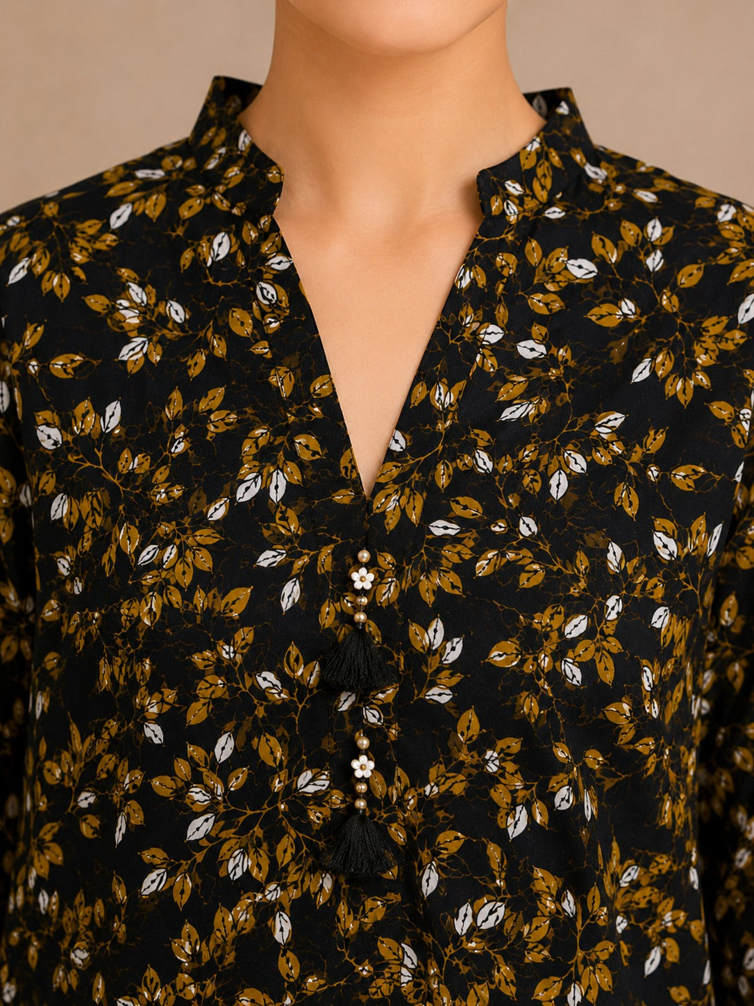 Midnight Floral Elegance Co-Ord Set-4