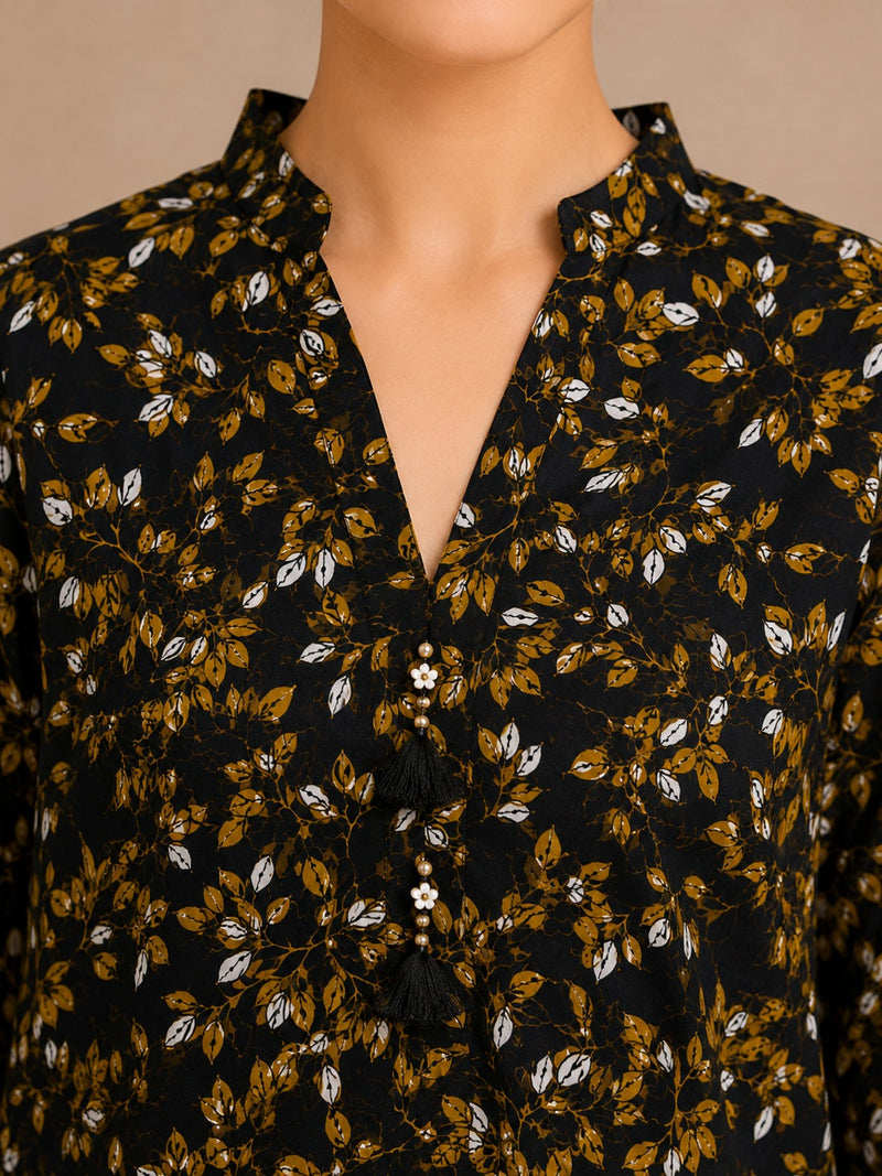 Midnight Floral Elegance Co-Ord Set-4