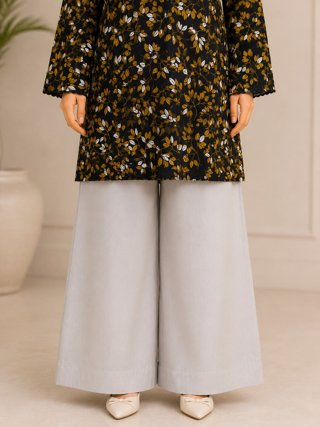 Midnight Floral Elegance Co-Ord Set