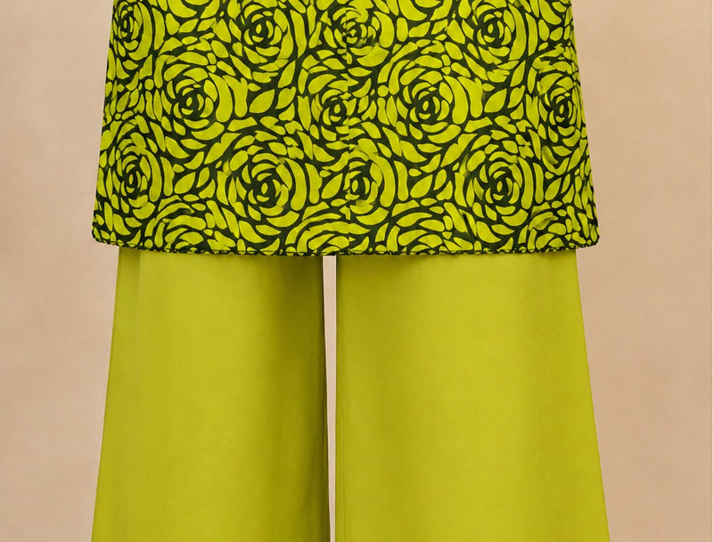 Lime Blossom Luxe Co-Ord Set-4