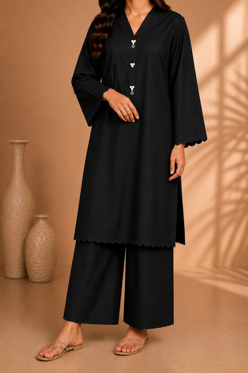Noir Elegance Co-Ord Set-4