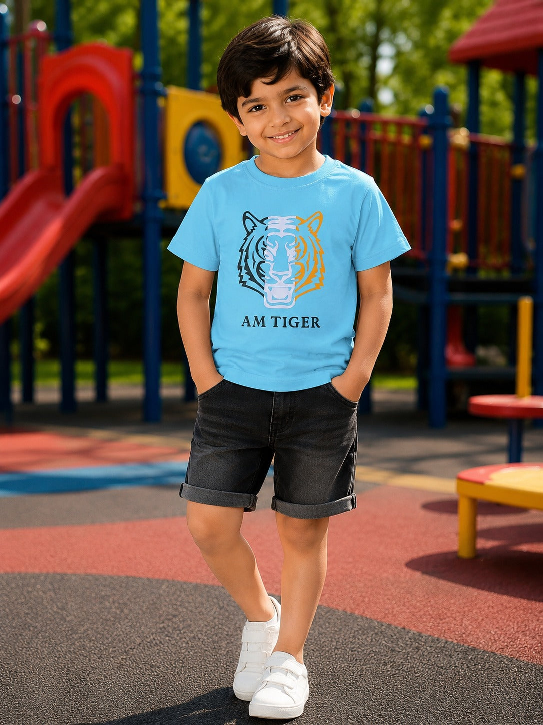 Tiger Spirit Kids Tee-1