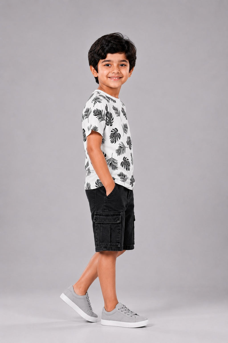 Tropical Breeze Kids T-Shirt-4
