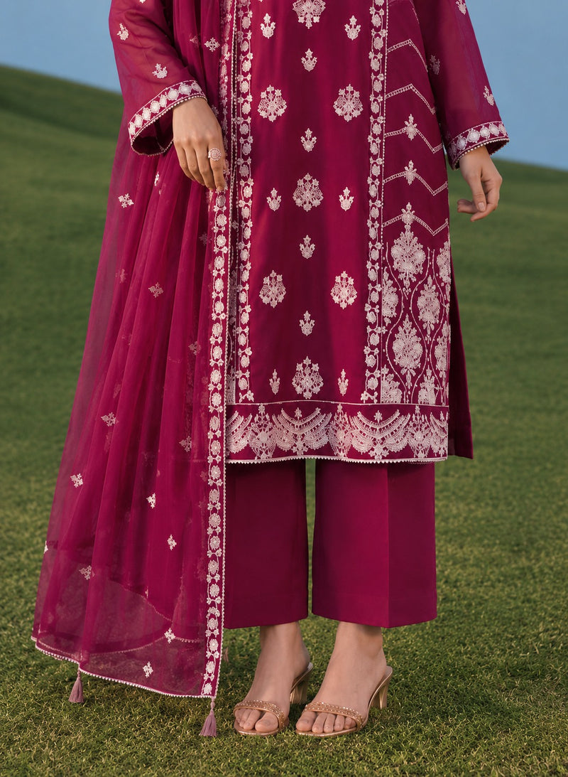 Ruby Royale – Unstitched 3 Piece-3