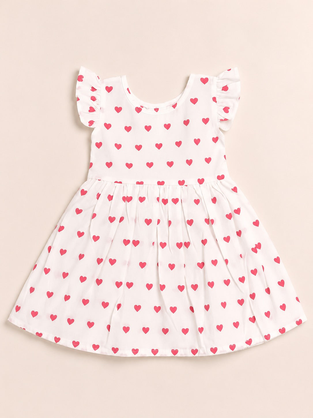 Heart Print Frock-1