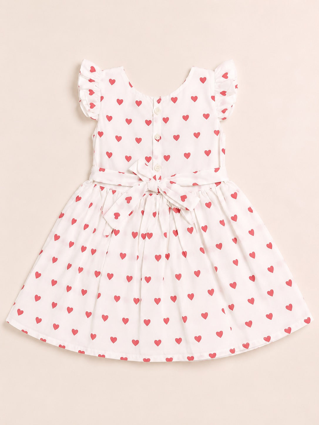 Heart Print Frock-3