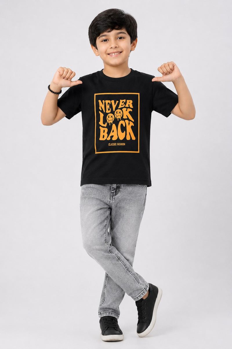 Never Look Back Kids Tee-1